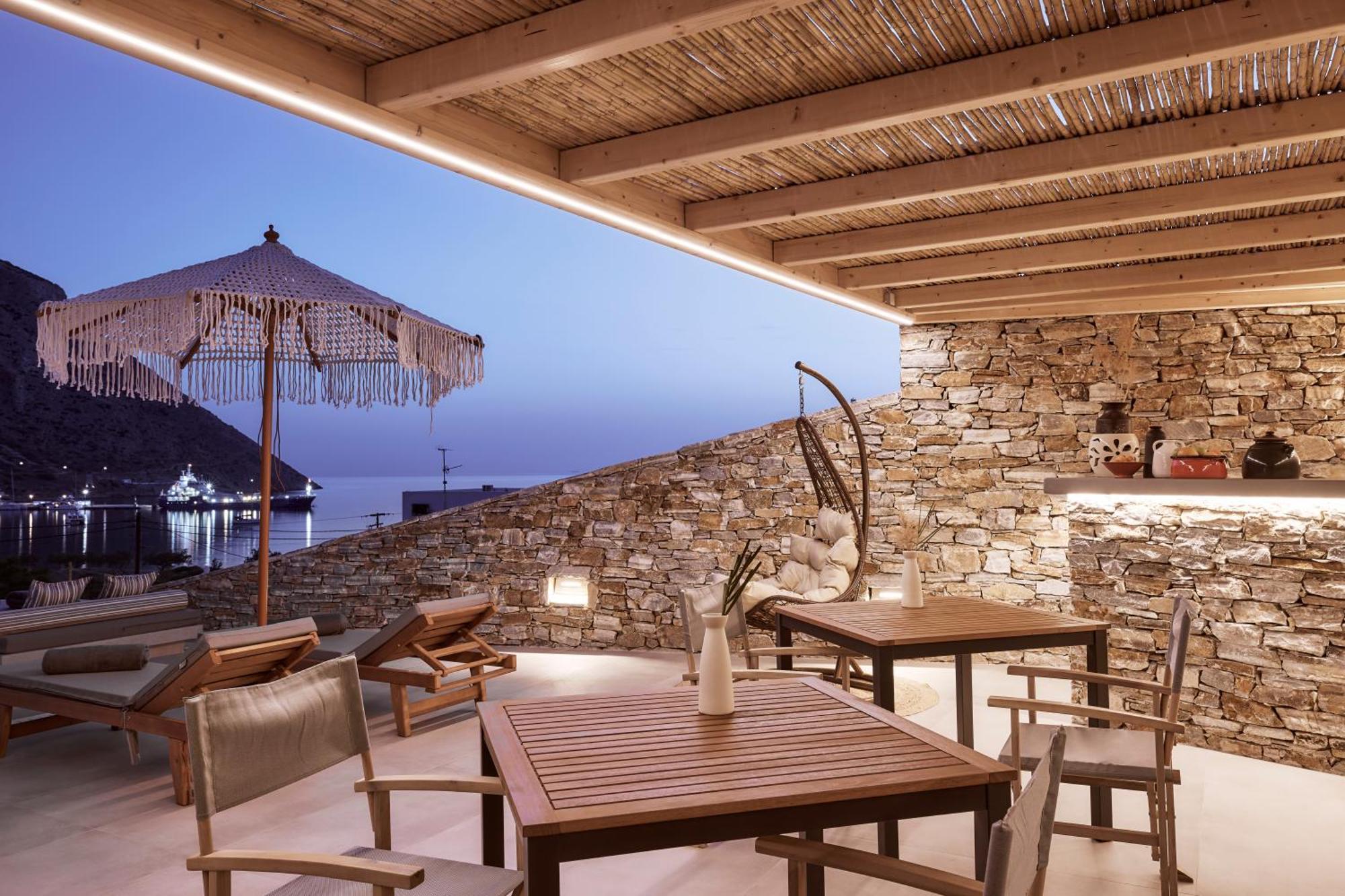 Arcos Suites Sifnos Камараи Экстерьер фото